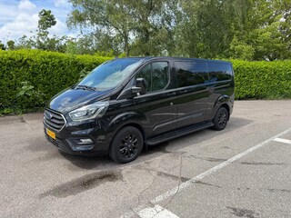 Ford Transit Custom 320 2.0 TDCI L2H1 Dubbel Cabine | Automaat | Leder | Trekhaak | Stoelverwarming