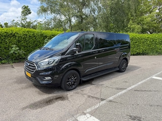 Ford Transit Custom 320 2.0 TDCI L2H1 Dubbel Cabine | Automaat | Leder | Trekhaak | Stoelverwarming