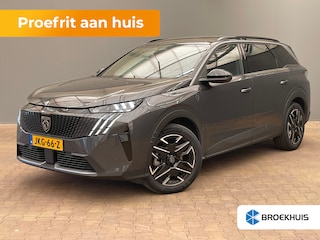 Peugeot 5008 1.2 HYBRID 145PK 7-ZITS GT AUTOMAAT Adaptieve Cruise! | 19LMV | 7Pers! | Keyless | Camera | Leder/Stof | Stuur&Stoelverwarming | Clima | Navigatie | Carplay | | 2 stoelen op derde rij | Achterbank verstelbaar | Achteruitrijcamera