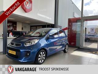 Kia Picanto 1.0 CVVT EconomyPlusLine,100% Onderhouden,Navigatie,Acteruitrijcamera,Bluetooth,Airco,Aux Usb Aansluiting,14 Inch Lmv