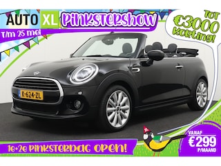 Mini Cooper Cabrio 1.5 136 PK Aut. Cooper Facelift Navi Climate LED Stoelverw.