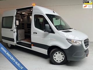 Mercedes-Benz Sprinter Automaat Servicewagen 314 2.2 CDI 140PK L2H2 euro6 BOTT, Victron V230, Standkachel Trekhaak RIJKLAARPRIJS