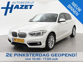BMW 120i 184 PK H.E. LUXURY AUT. + DRAADLOZE CARPLAY | LEDER | STOELVERW. | AFN. TREKHAAK