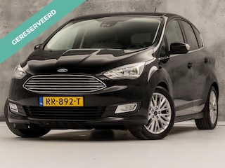 Ford C-MAX 1.5 Titanium 150Pk (APPLE CARPLAY, NAVIGATIE, CLIMATE, STOELVERWARMING, SONY AUDIO, SPORTSTOELEN, CAMERA, GETINT GLAS, TREKHAAK, NIEUWE APK, NIEUWSTAAT)