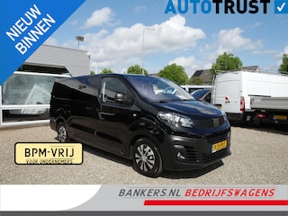 Fiat Scudo 2.0 MultiJet 140PK, L3, Dubbel Cabine, Airco, Marge auto, 2 x Schuifdeur