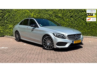 Mercedes-Benz C-klasse 180 | AMG | Night Edition | 19 inch | Pano | Burmester | Memory | 360 Camera | Dealer