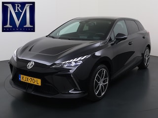 MG 4 Electric Luxury 64 kWh SOH 95% | 14K KM!! |360 CAMERA| 7 JAAR MG GARANTIE T/M 07-2031| ELEK. STOEL| DODE HOEK SENSOR| STOEL + STUURVERWARMING| ADAPTIVE CRUISE CONTROL