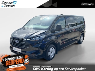 Ford Transit Custom 300 2.0 TDCI L2H1 Trend Dubbele Cabine 136 pk Automaat - 6 persoons | Adaptive Cruise Control | Dubbele schuifdeur | Achteruitrijcamera | Parkeersensoren |