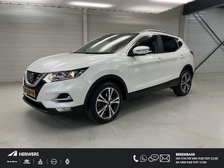 Nissan Qashqai 1.3 DIG-T N-Connecta / Nederlandse Auto / Dealer Onderhouden / Trekhaak 1300 KG / Panoramadak / Navigatie / 360 Graden Camera / Parkeersensoren Voor + Achter / Climate Control / Cruise Control /