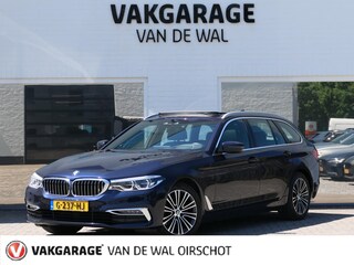 BMW 5-serie Touring 520i High Executive Edition | Luxury line | Panoramadak | Head-up display | Luxe lederen stoelen | M-Sport stuur | Trekhaak | Digitaal dashboard | Full LED | Achteruitrijcamera | Elektrische achterklep