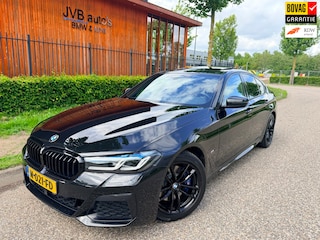 BMW 530i M-sport, nappa comfort, glasdak, trekhaak, laser