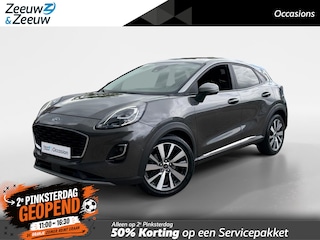 Ford Puma 1.0 EcoBoost Hybrid Titanium X First Edition | ZEER COMPLETE AUTO! | Apple Carplay/Android Auto | Achteruitrijcamera | Adaptive Cruise Control | Massage Stoelen | Elek. Achterklep | Two-Tone | Wasbare Bekldeding | B&O | 12 Maanden BOVAG Garantie