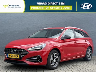 Hyundai i30 Wagon 1.5 T-GDi MHEV Premium | All Season Banden | Afn. Trekhaak 1.410kg | Navigatie | Lederen Bekleding | Stoel & Stuurverwarming | Parkeersensoren | Camera