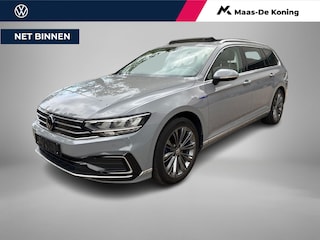 Volkswagen Passat Variant 1.4 TSI 218pk DSG PHEV GTE Business · Panoramadak · Camera · Inklap. Trekhaak · Keyless · Stoelverwarming · Apple/Android Car Play · Massagefunctie Bestuurdersstoel ·