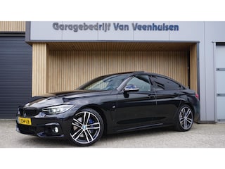 BMW 418i 136PK M-Sport Shadow Line Schuif/kanteldak HUD H&K 360-View Trekhaak Leder 19inch LM *NL auto* 1e Eigenaar 37312km!