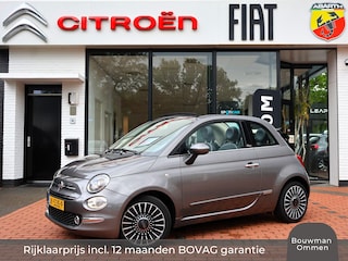 Fiat 500 Cabrio TwinAir Turbo 80PK Lounge, Rijklaarprijs | Navigatie | DAB+ | Lichtmetalen wielen |