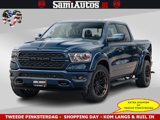 Dodge Ram SPORT | 5.7 V8 4x4 HEMI | PANORAMA DAK | GROOTSCHERM 12 INCH | LPG | Patriot Blue CREW CAB | DUBBELE CABINE | 5 PERSOONS | DC | VOORRAAD NR 2555 - 3325