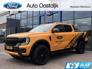 Ford Ranger 2.3 Double Cab PHEV Wildtrak Automaat 280PK EX. BTW/Incl. BPM Trekhaak Elek. Rolhoes Adaptive Cruise Blind-Spot Stoel/Stuurverwarming *3500KG Trekgewicht*
