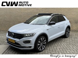 Volkswagen T-Roc 1.5 TSI 150pk R-line | Panoramadak | Virtueel cockpit | Adaptieve cruise | Lane assist | Trekhaak afneembaar | 19 inch velgen | Apple CarPlay | Navigatie | Camera | Elektrische achterklep | Keyless | LED | DAB | Volledig onderhouden