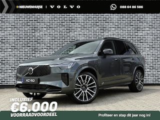 Volvo XC90 T8 Plug-in hybrid AWD Ultra Dark Exec. Ed. | Google | Long Range | Bowers & Wilkins Audio | Memory | Luchtvering | Stoelventilatie | Massage | Panoramadak | Gelamineerde Zijruiten Rondom | Nappa Lederen Bekleding | Zwarte Hemelbekleding | Keyless | Getint Glas | Stoel-/Stuurverwarming | Zitverlenging | Elek. Achterklep | 22" LM