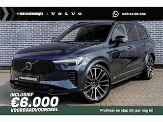 Volvo XC90 T8 Plug-in hybrid AWD Ultra Dark Exec. Ed. | Google | Long Range | Bowers & Wilkins Audio | Memory | Luchtvering | Stoelventilatie | Massage | Panoramadak | Gelamineerde Zijruiten Rondom | Nappa Lederen Bekleding | Zwarte Hemelbekleding | Keyless | Getint Glas | Stoel-/Stuurverwarming | Zitverlenging | Elek. Achterklep | 22" LM
