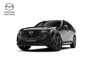 Mazda CX-80 e-Skyactiv PHEV Homura Plus | 12,3-inch TFT-kleurendisplay met bediening via centrale HMI Commander, touchscreen (voor Apple CarPlay / Android Auto™) of voice control | 12,3-inch digitale meterset | 20-inch lichtmetalen velgen, Black