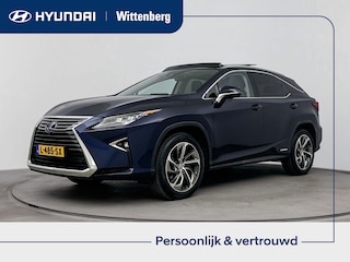 Lexus RX 450h 4WD President Line | Achteruitrij camera | Geheugen stoelen | Elektrische stoelen | Schuif kanteldak | Dodehoek detectie |