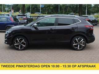 Nissan Qashqai 1.3 DIG-T Tekna 160pk / Trekhaak / Panoramadak / 360Camera / 19'' / Navigatie / Keyless / Stoelverwarming / DAB / Cruise Control