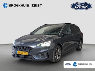 Ford Focus Wagon 1.0 EcoBoost Hybrid ST Line X Business | 100% dealer o.h. | Trekhaak | Privacy-glass | LED verlichting | Camera | Winter-pack
