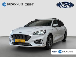 Ford Focus Wagon 1.0 EcoBoost Hybrid ST Line X Business | 100% dealer o.h. | LED verlichting | Camera | Privacy-glass | Adaptieve cruise | Apple Carplay / Android Auto | Keyless Start / Entry
