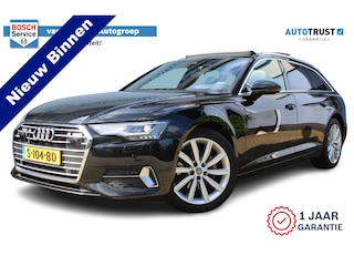 Audi A6 Avant 40 TDI S edition | Incl. 12 maanden Garantie | Panorama dak | Elektrisch wegklapbare trekhaak | Elektrisch verstelbare stoelen met memory | Elektrische kofferbakklep | Keyless entry/start | Stoelverwarming | Adaptive cruise | Navigatie | Schuif/kantel dak | Head-up Display | Dodehoekdetectie | Draadloze telefoonlader |