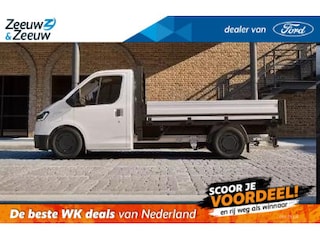 Ford Transit City 330 Chassis Cabine Trend L2 56 kWh 150 pk FWD | 12,3 scherm met apple car play & android auto | Adaptive cruise control | Parkeersensoren voor en achter | Achteruitrijcamera | Bijrijdersbank | Vanaf heden bestelbaar! - Bezichtigen vanaf Q4-2026