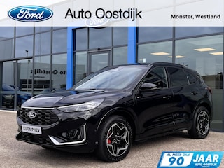 Ford Kuga 2.5 PHEV ST-Line X 243PK Winterpack Adaptieve Cruise Matrix-LED 360-Camera Head-Up B&O Elek. Achterklep 19'' Velgen Climate Privacy Glass *2100KG Trekgewicht*