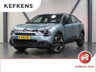 Citroën C4 Business Plus 130pk Automaat | Navigatie | Achteruitrijcamera | Half Lederen comfortstoelen | Climate Control | Cruise Control | Full Led koplampen | Parkeersensoren v+a | Keyless | Dodehoeksensor | Winterpakket | Apple Carplay / Android Auto | Draadloze telefoonlader | Bluetooth | DAB+ radio | 18" lichtmetalen velgen |