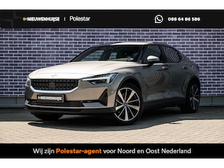 Polestar 2 Standard Range Single Motor 63kWh | Plus Pack | Cruise Control | Panoramadak | Harman Kardon Audio | Uitschuijfbare Beensteunen | Parkeercamera | Stoel-/Stuurverwarming | Trekhaak | Warmtepomp |