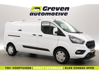 Ford Transit Custom 2.0 TDCI L2H1 | 2800kg Trekgew. | Sfeer | Airco | Cruise | 3 Zits | Camera | Carplay | 2xSchuifdeur | Trekhaak