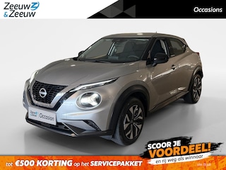 Nissan Juke 1.0 DIG-T Acenta *Navi(Carplay)+Camera*Airco*Cruise*Lane Assist*Trekhaak*Hoge instap!