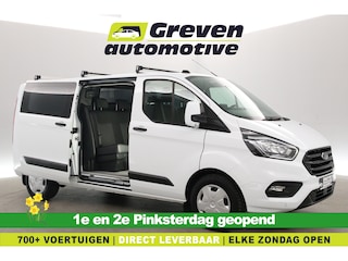 Ford Transit Custom 2.0 Ecoblue L2H1 | DC | 6 Zits | Aut. | Airco | Cruise | Camera | Trekhaak | Carplay | 2xSchuifdeur