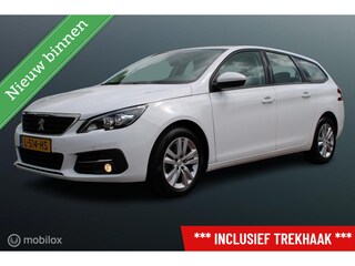 Peugeot 308 SW 1.2 110 PK Turbo PureTech Blue Lease Active, Trekhaak, Pdc voor + achter + Camera, Cruise, Clima, Navi, App connect, Nieuwe Distributieriem !