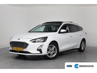 Ford Focus Wagon 1.0 EcoBoost Trend Edition Business | 1e Eigenaar! | Dealer Onderhouden! | Trekhaak | Open Dak | Camera | Clima | Navi | LED | Parkeersensoren | Lichtmetalen Velgen
