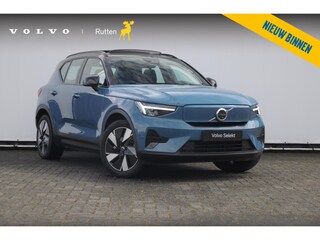 Volvo EX40 Single Ex. Range Ultra 82 kWh / Panorama schuif-kanteldak / 360 Camera / Harman Kardon / Trekhaak / Stuur- en stoelverwarming / Adaptive Cruise / Elektrische best.stoel met geheugen