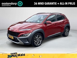 Hyundai Kona 1.6 GDI HEV Premium | All-in prijs | Automaat | Leder | Meest luxe uitvoering |