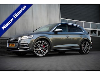 Audi Q5 3.0 TFSI 354 pk SQ5 Quattro Pro Line Plus S-Line / Lucht-Vering/ RS-Stoelen/ Pano-Dak/ Head-Up/ 360-Camera/ Keyless/ B&O-Sound/ Adap.Cruise/ Matrix-Led/ Trekhaak/ 21'' LMV