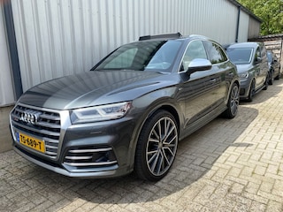 Audi Q5 3.0 TFSI 354 pk SQ5 Quattro Pro Line Plus S-Line / Lucht-Vering/ RS-Stoelen/ Pano-Dak/ Head-Up/ 360-Camera/ Keyless/ B&O-Sound/ Adap.Cruise/ Matrix-Led/ Trekhaak/ 21'' LMV