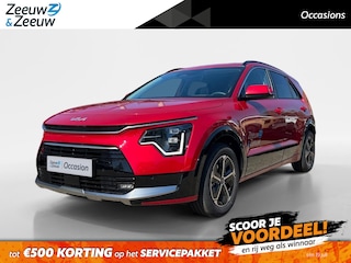 Kia Niro 1.6 GDi DynamicPlusLine | Schuifdak | Trekhaak | Head up display | Leder interieur | Parkeercamera | Stoel + Stuur Verwarming | Demo