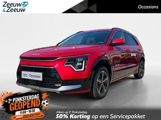 Kia Niro 1.6 GDi DynamicPlusLine | Schuifdak | Trekhaak | Head up display | Leder interieur | Parkeercamera | Stoel + Stuur Verwarming | Demo