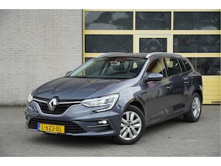 Renault Mégane Estate 1.3 TCe 141PK! Business BJ2021 Led V+A | Dynamische knipperlichten | Pdc | Trekhaak | App-Connect | Navi | Climate control | Cruise control | Getint glas