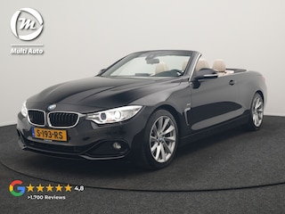 BMW 4-serie Cabrio 420i Sport Line Individual 184pk Dealer O.H. | Lederen Sportstoelen Memory & Verwarmd | Nekverwarming | Hardtop | Navigatie | Cruise Control |
