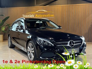 Mercedes-Benz C-klasse Estate 180 Prestige Navigatie Half leer /half stof interieur 18 lmv cruise control