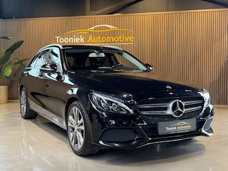 Mercedes-Benz C-klasse Estate 180 Prestige Navigatie Half leer /half stof interieur 18 lmv cruise control